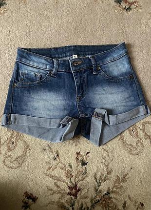 Шорти жіночі mango jeans джинсові сині 👖