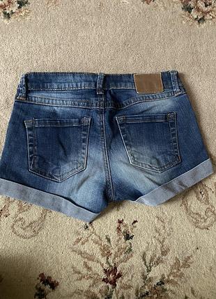 Шорти жіночі mango jeans джинсові сині 👖 2