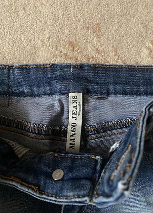 Шорти жіночі mango jeans джинсові сині 👖 3