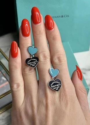 Серьги тиффани из медицинского золота stainless steel, xuping позолоченные