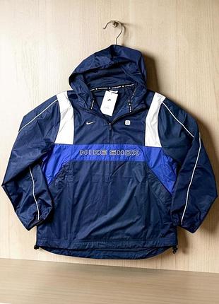 Вітровка чоловіча nike nsw wvn hz jkt shox black(оригінал)розмір м.