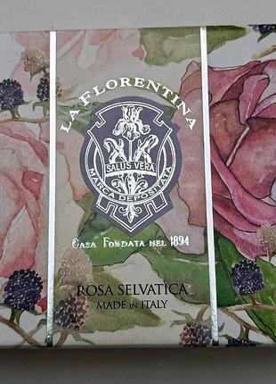 Мыло la florentina rosa selvatica 2*150 g 4