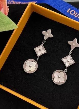 Серьги из медицинского золота stainless steel, xuping позолоченные