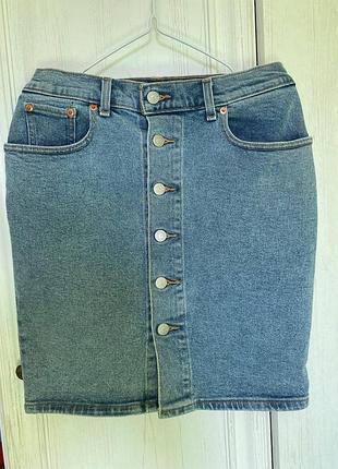 Жіноча джинсова спідниця levi’s розмір w29