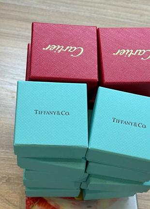 Коробка для бижутерии тиффани 7 х 7 х 3,5 см