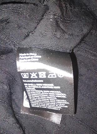 Чоловіча сорочка h&m чорна 5