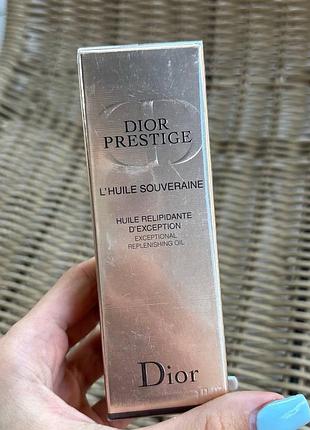 Масло для обличчя dior prestige l'huile souveraine