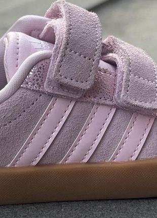 Кросівки для дівчаток adidas original бузкові 25 розмір