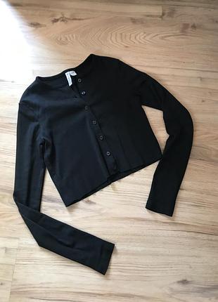 Лонгслів, кофта на ґудзики h&m (s/xs)