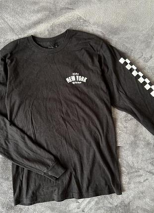 Лонгслів vans чорний розмір m