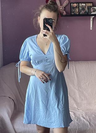 Коротка сукня new look,блакитна