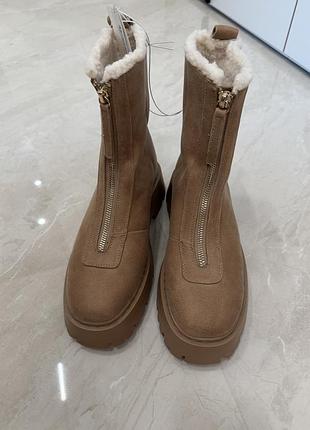 Черевики жіночі h&m коричневі, розмір 40, нові