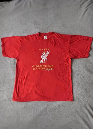 Футболка леверпуль fc liverpool винтаж vintage