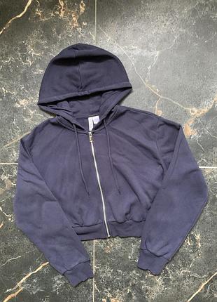 Кофта олімпійка h&m синього кольору 4