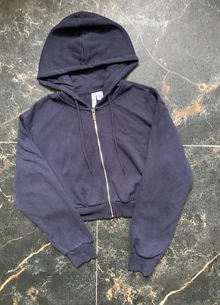 Кофта олімпійка h&m синього кольору 5
