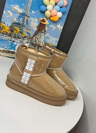 Теплые непромокаемые угги силикон 3
