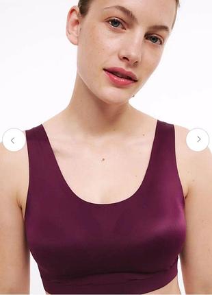 Топ топик бесшовный бюстгальтер нижнее белье с чашками m&amp;s collection s
