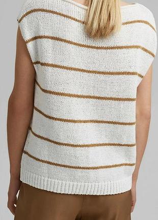 Esprit топ джемпер в смужку р.м( l) 3
