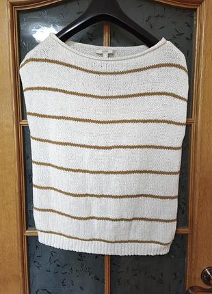 Esprit топ джемпер в смужку р.м( l) 8