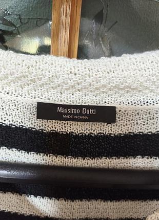 Massimo dutti топ в смужку р. м 9