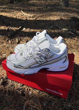 Кросівки унісекс new balance 740 білий, сітка