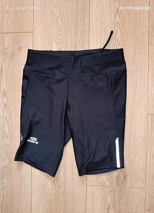 Спортивные облегающие шорты / тайтсы kalenji (decathlon), размер s