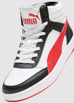 Кросівки чоловічі puma dribble mid оригінал, високі шкіряні 41, 42, 43, 44, 44.5, 45, 46