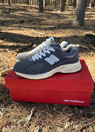 Кросівки чоловічі new balance 2002r темно-сірі, розмір 42