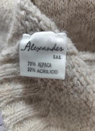 Кардиган джемпер альпака alexander 6