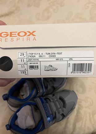 Кроссовки geox j.top fly 29р 5