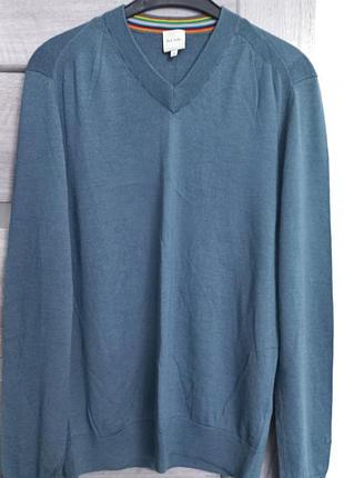 Шерстяной мужской свитер paul smith