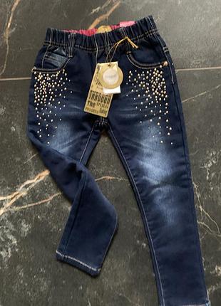 Джинси утеплені на флісі 116 зріст