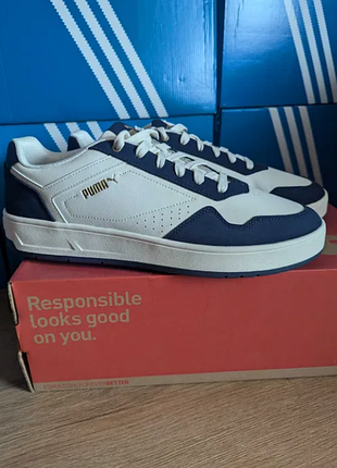 Кросівки чоловічі puma court classic sd оригінал шкіряні 45 розмір (29.5 см)