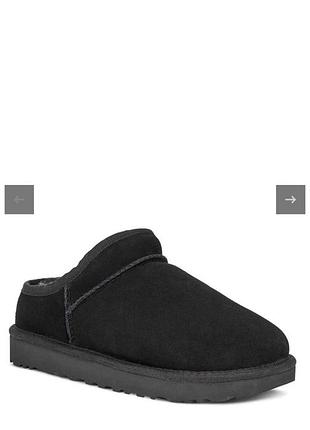 Уггі жіночі uggs w classic slipper-blk чорні