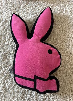 Подушка playboy декоративна рожева