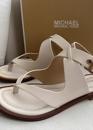 Босоніжки жіночі michael kors білі, розмір 36.5