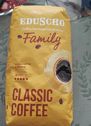 Кава eduscho family classic coffee у зернах
