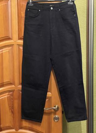 Джинсы женские черные 100% хлопок massimo dutti p.42(44-46)