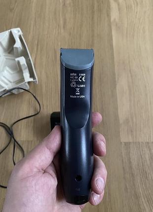 Машинка для стрижки braun 3