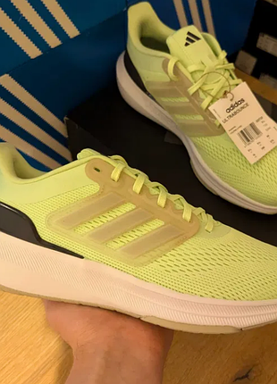 Кроссовки мужские adidas ultrabounce салатовые беговые 42.5, 44 размер