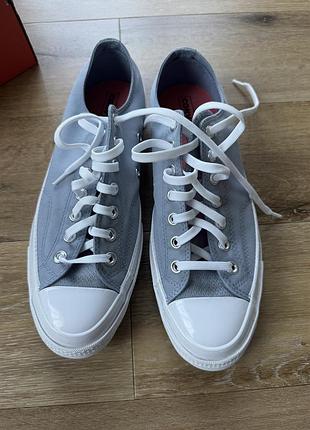 Кеди чоловічі converse сірі, розмір 42.5