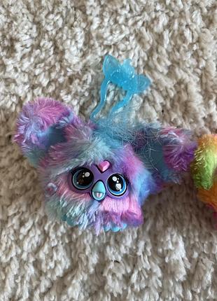 Інтерактивна іграшка брелок furby міні різнокольоровий 3