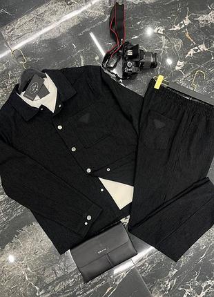 Вельветовий костюм prada