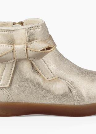 Черевики для дітей ugg демісезонні золотисті 27,5 розмір