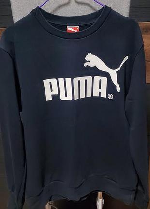 Класичний чоловічий світшот puma ess big logo crew