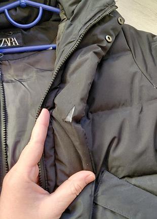 Пуховик zara 7