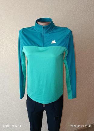 Спортивная кофта montirex trail 1/4 zip / лонгслив / спортивный топ размер l (подростковый / xs женский)