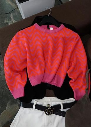 Яскравий светр від h&m 4
