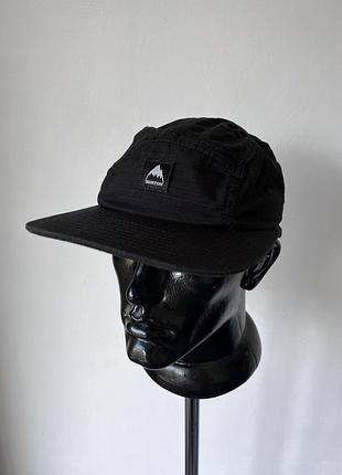 Кепка 5-панелька рипстоп, розмір універсальний, чорного кольору burton colfax cordova 5-panel cap
