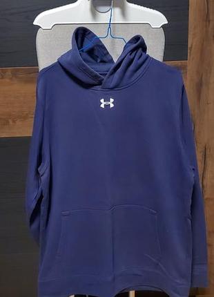 Темно-синє худі бренду under armour